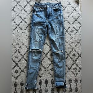 AE super hi-rise jeggings